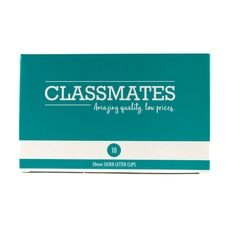 Classmates Letter Clips  Silver 50mm - Pack of 10